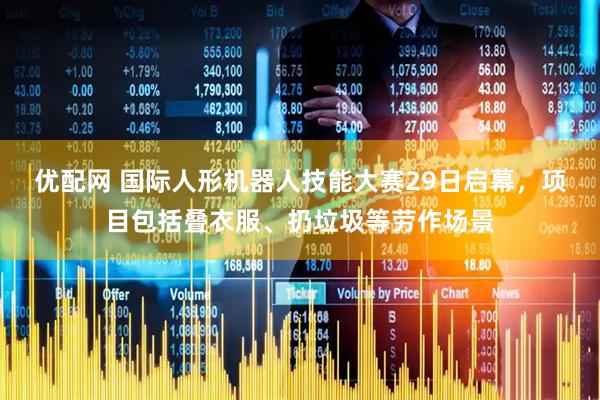 优配网 国际人形机器人技能大赛29日启幕，项目包括叠衣服、扔垃圾等劳作场景